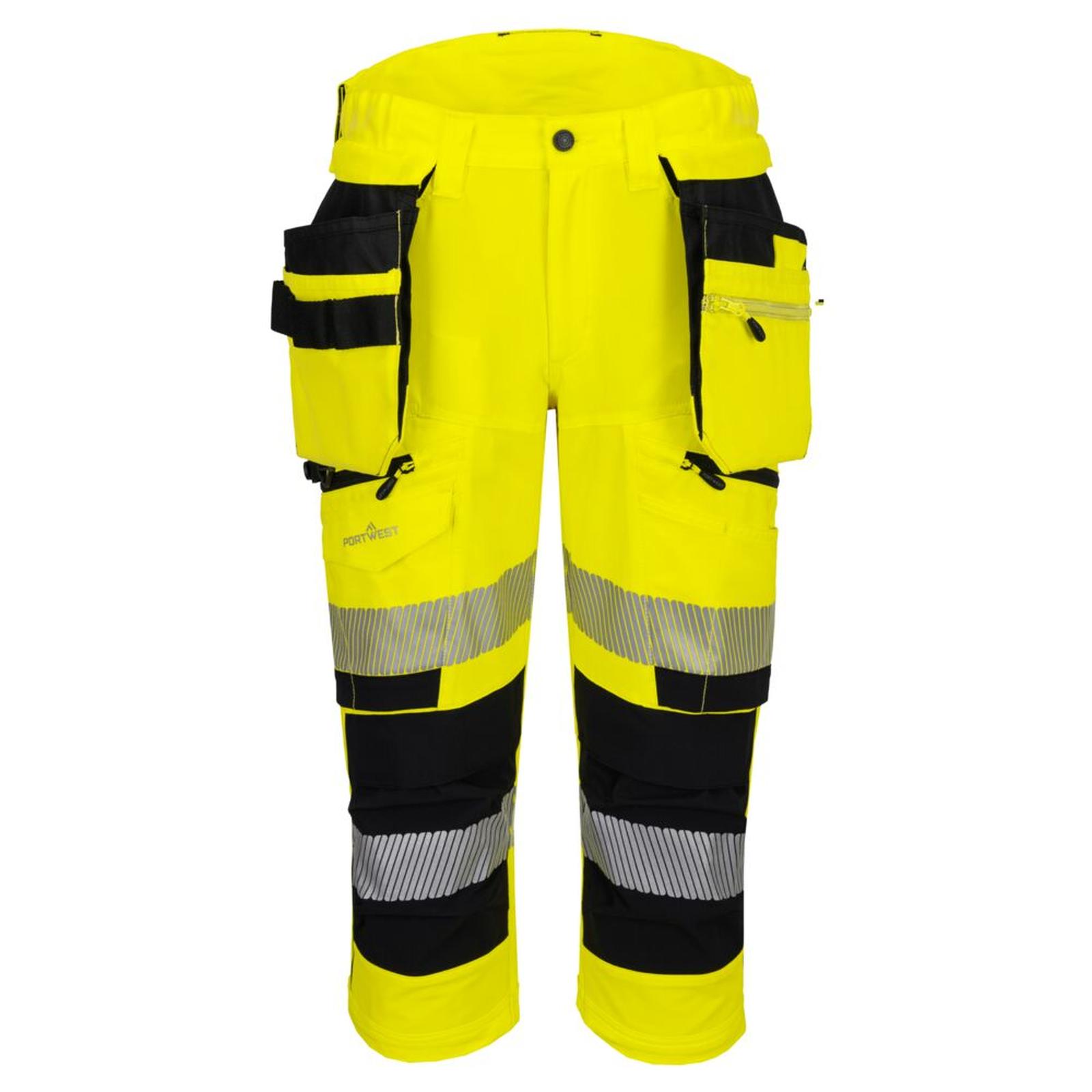 Portwest DX4 Piratenbroek DX402 Hi-Vis geel-zwart(YB)