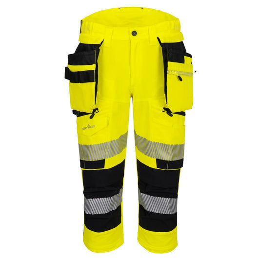 Portwest DX4 Piratenbroek DX402 Hi-Vis geel-zwart(YB)