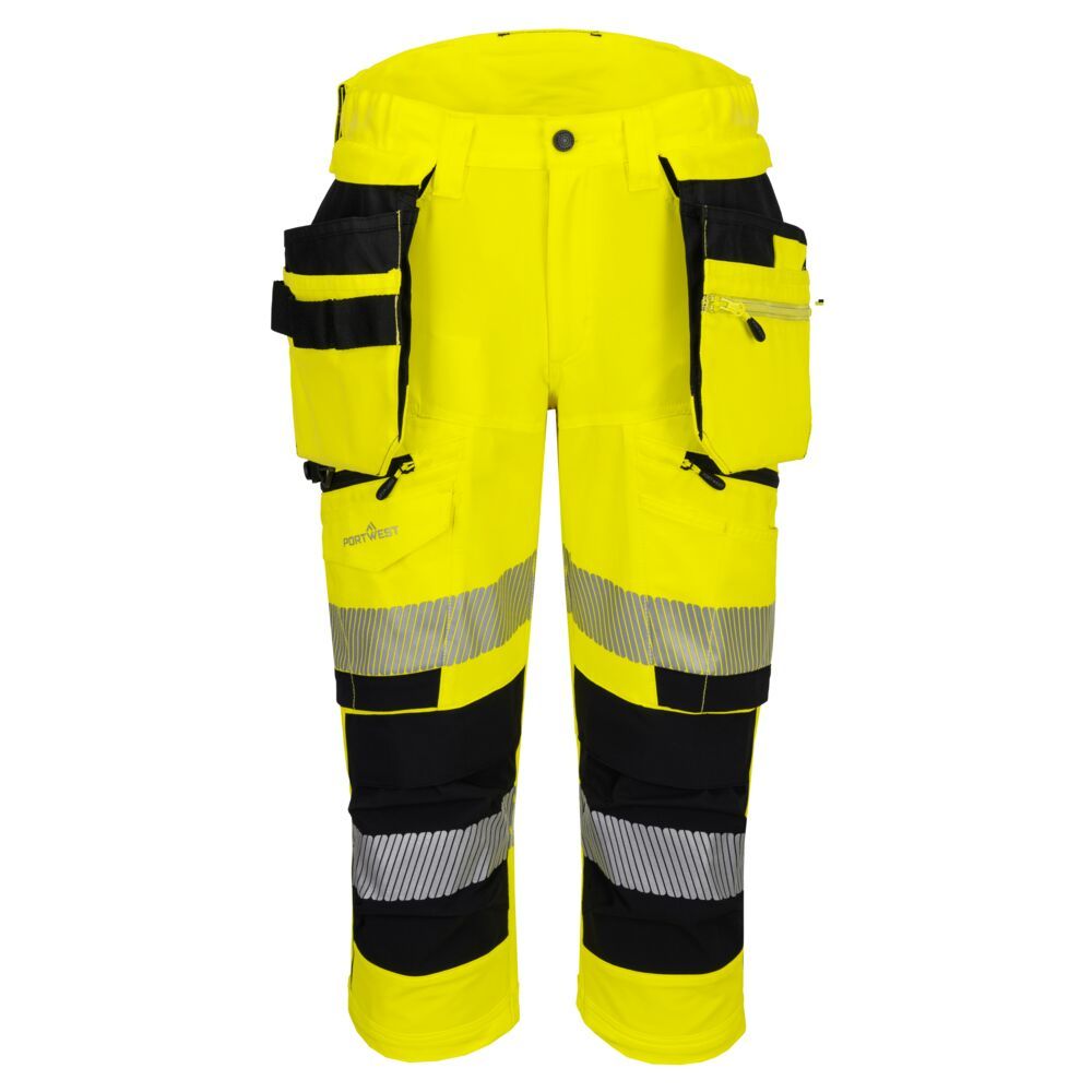 Portwest DX4 Piratenbroek DX402 Hi-Vis geel-zwart(YB)