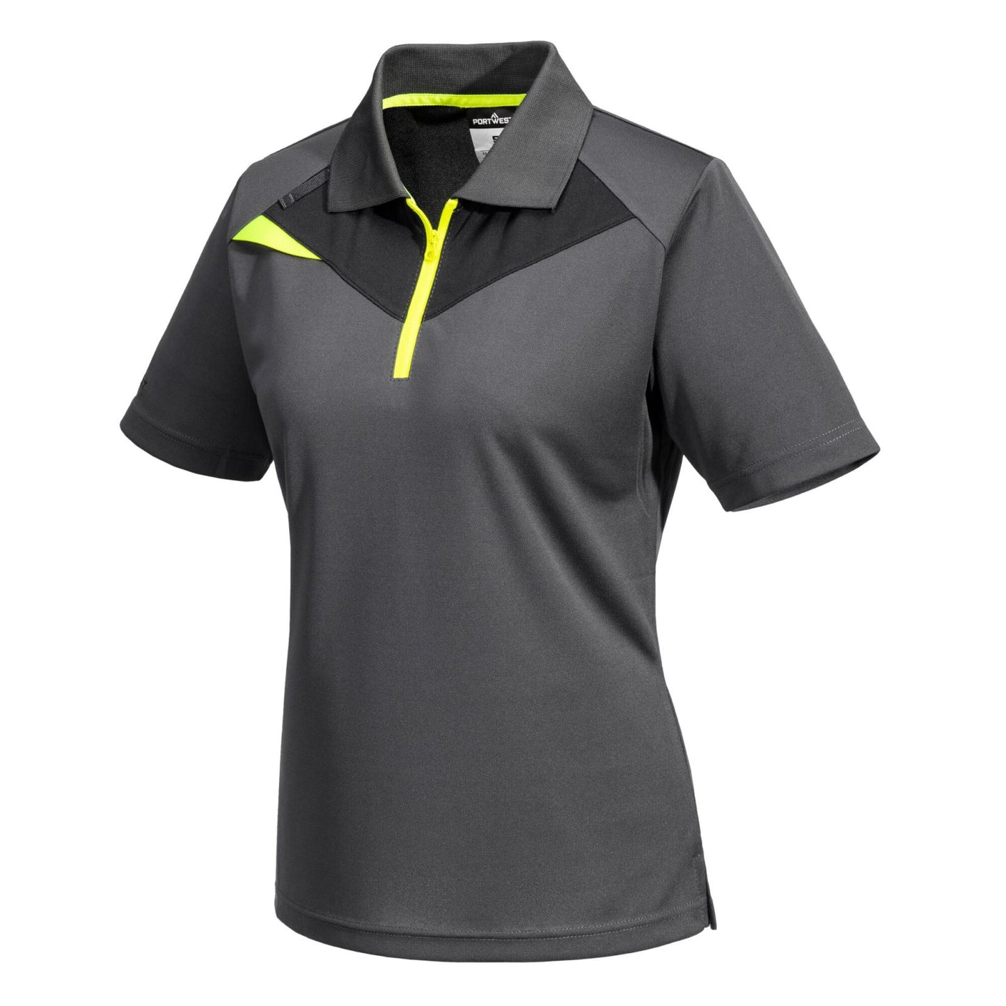 Portwest Poloshirt DX409 dames metaalgrijs(MG)