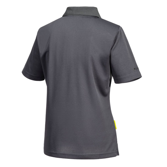 Portwest Poloshirt DX409 dames metaalgrijs(MG)