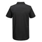 Portwest DX4 Corporate Casuals Poloshirt DX410 PW2 Hi Vis K/M Volledig zwart(AB)