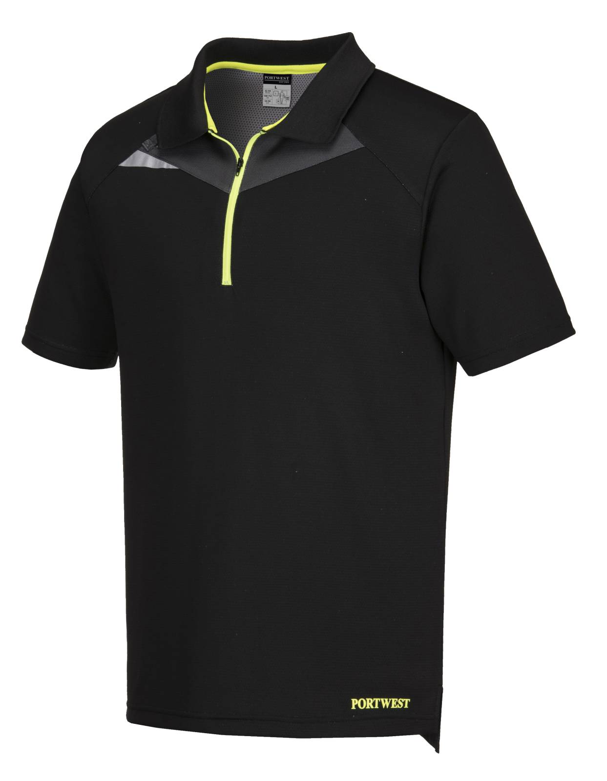 Portwest Polo's DX410 zwart(BK)