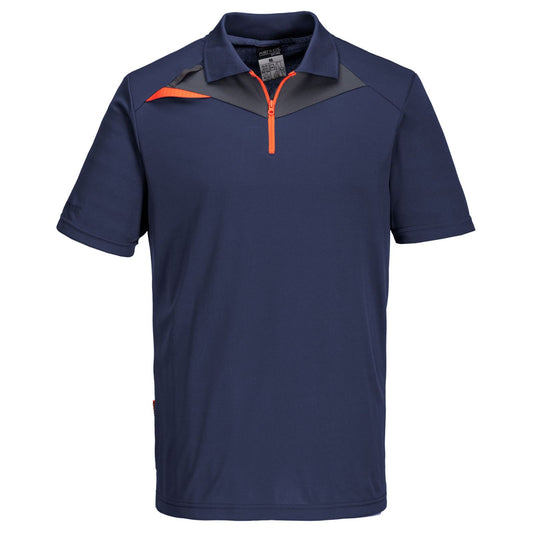 Portwest DX4 PW2 Hi Vis Polo DX410 K/M HiVis donker marineblauw(DN)