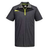 Portwest DX4 Corporate Casuals Poloshirt DX410 PW2 Hi Vis K/M metaalgrijs(MG)