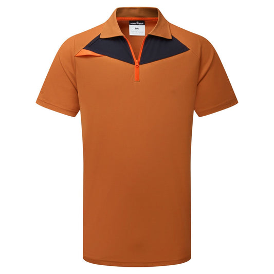 Portwest DX4 PW2 Hi Vis Polo DX410 K/M HiVis roestbruin(RU)