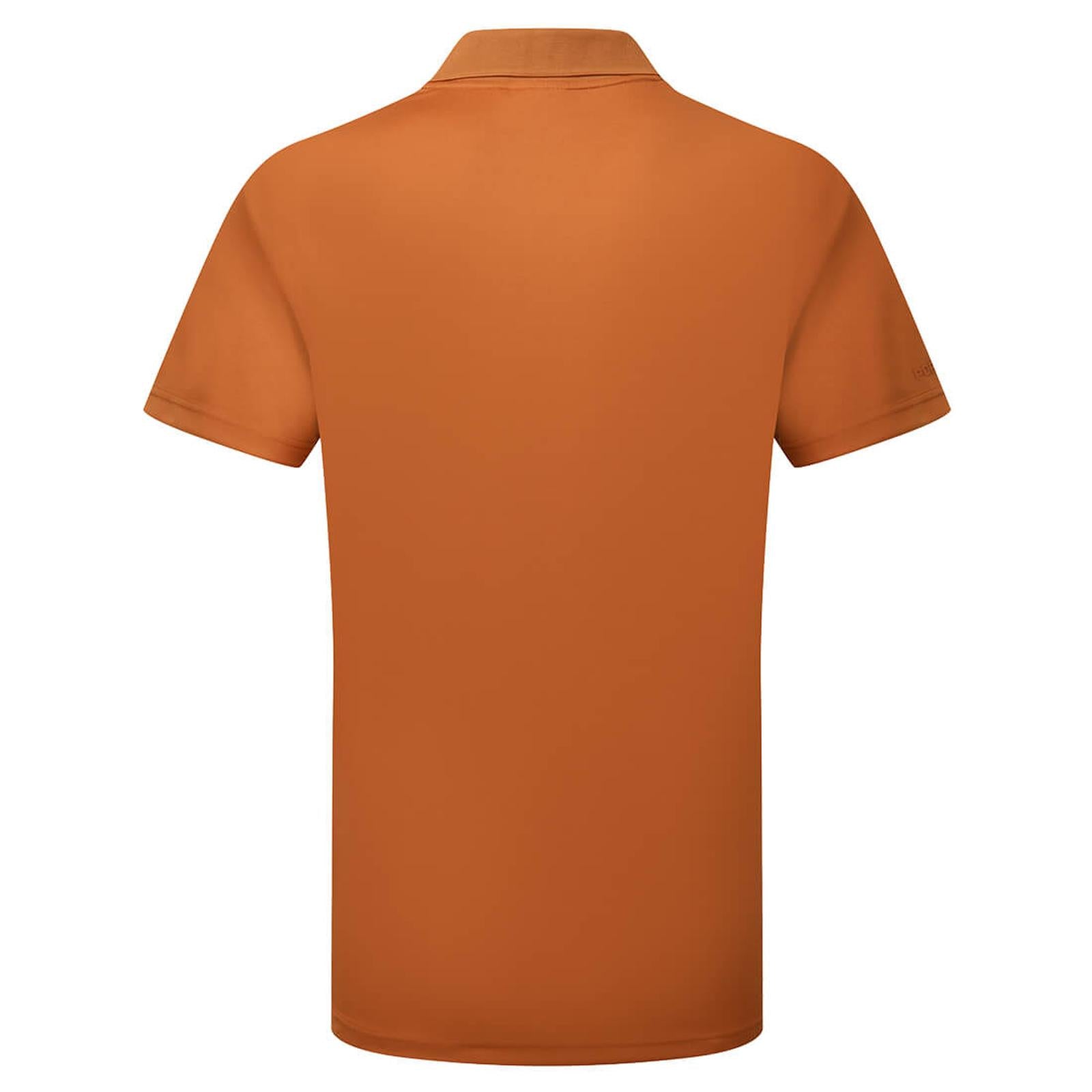 Portwest DX4 PW2 Hi Vis Polo DX410 K/M HiVis roestbruin(RU)