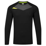 Portwest DX4 Corporate Casuals T-shirt DX415 L/S lange mouwen zwart(BK)