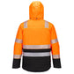 Portwest DX4 Hi-Vis Winterjack DX430 HiVis  Klasse 2 waterdicht stretch oranje-zwart(OB)