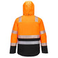 Portwest DX4 Hi-Vis Winterjack DX430 HiVis  Klasse 2 waterdicht stretch oranje-zwart(OB)