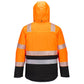 Portwest DX4 Hi-Vis Winterjack DX430 HiVis  Klasse 2 waterdicht stretch oranje-zwart(OB)