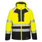 Portwest DX4 Hi-Vis Winterjack DX430 HiVis  Klasse 2 waterdicht stretch geel-zwart(YB)