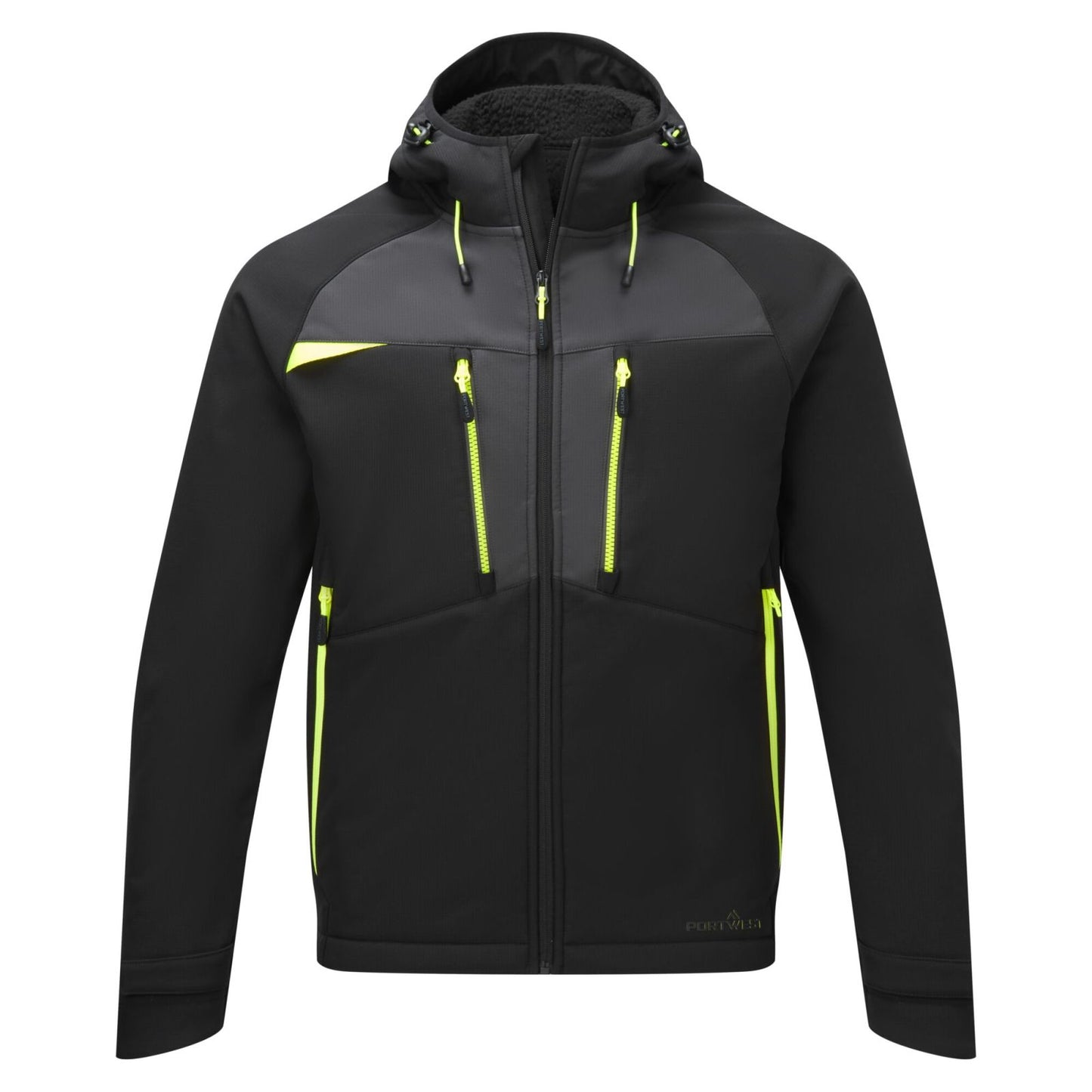 Portwest DX4 Alle Weersomstandigheden Jas DX431 Winter softshell (3L) zwart(BK)