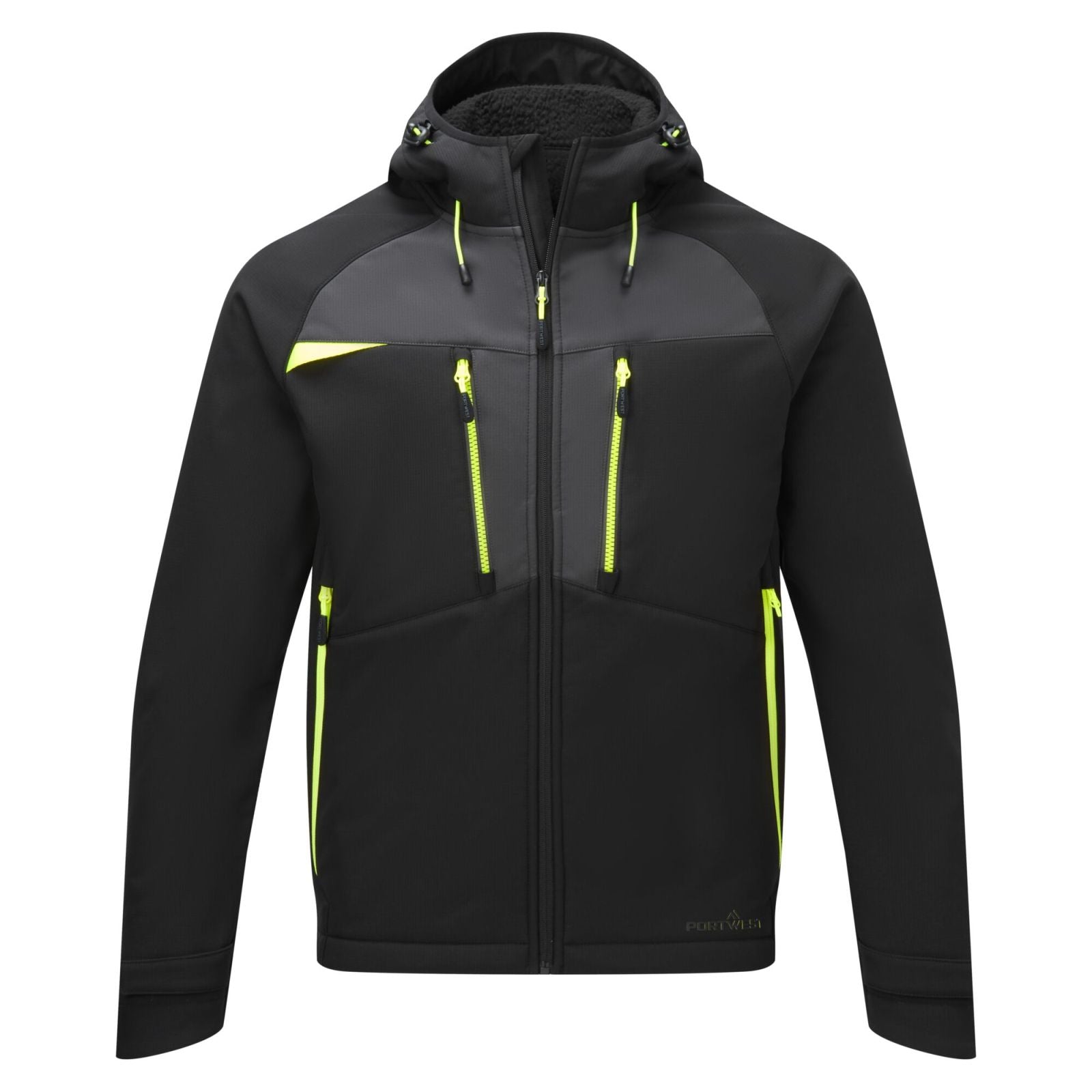 Portwest DX4 Alle Weersomstandigheden Jas DX431 Winter softshell (3L) zwart(BK)