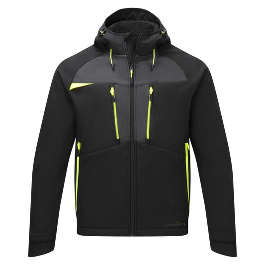 Portwest DX4 Alle Weersomstandigheden Jas DX431 Winter softshell (3L) zwart(BK)