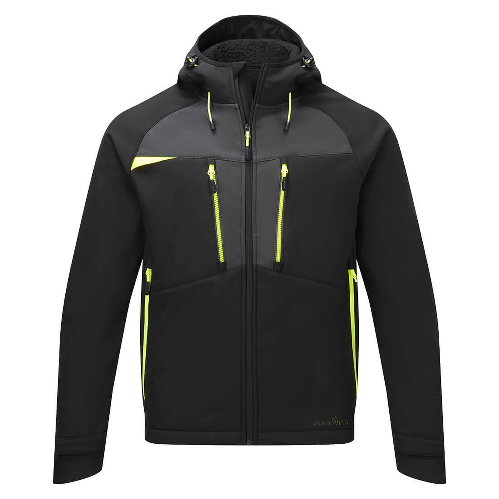 Portwest DX4 Bescherming Tegen Alle Weersomstandigheden Jas DX431 Winter softshell (3L) zwart(BK)