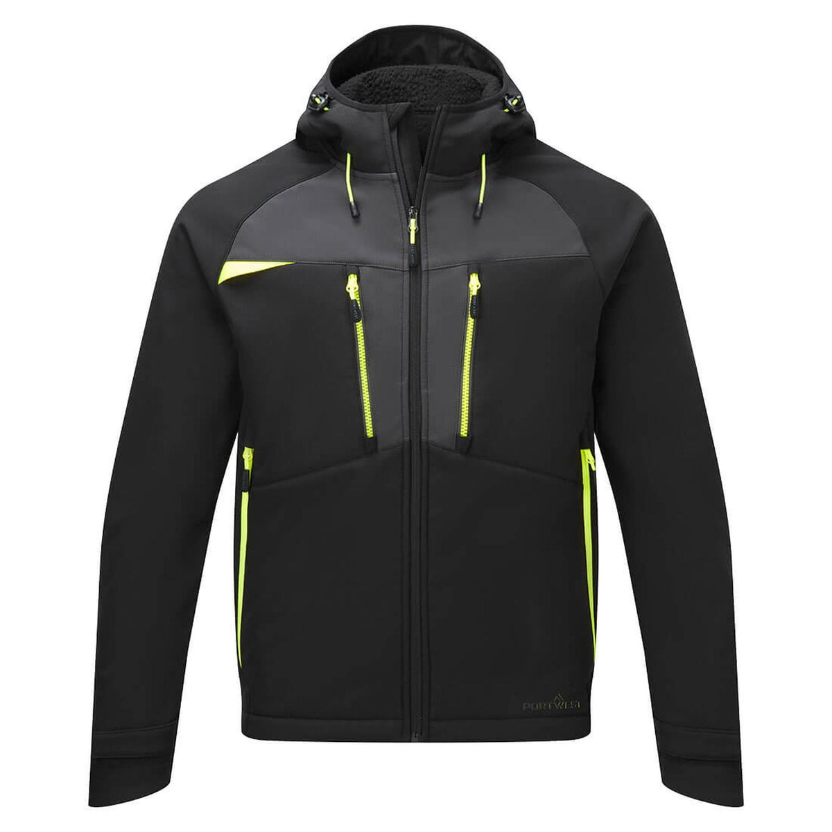 Portwest DX4 Bescherming Tegen Alle Weersomstandigheden Jas DX431 Winter softshell (3L) zwart(BK)