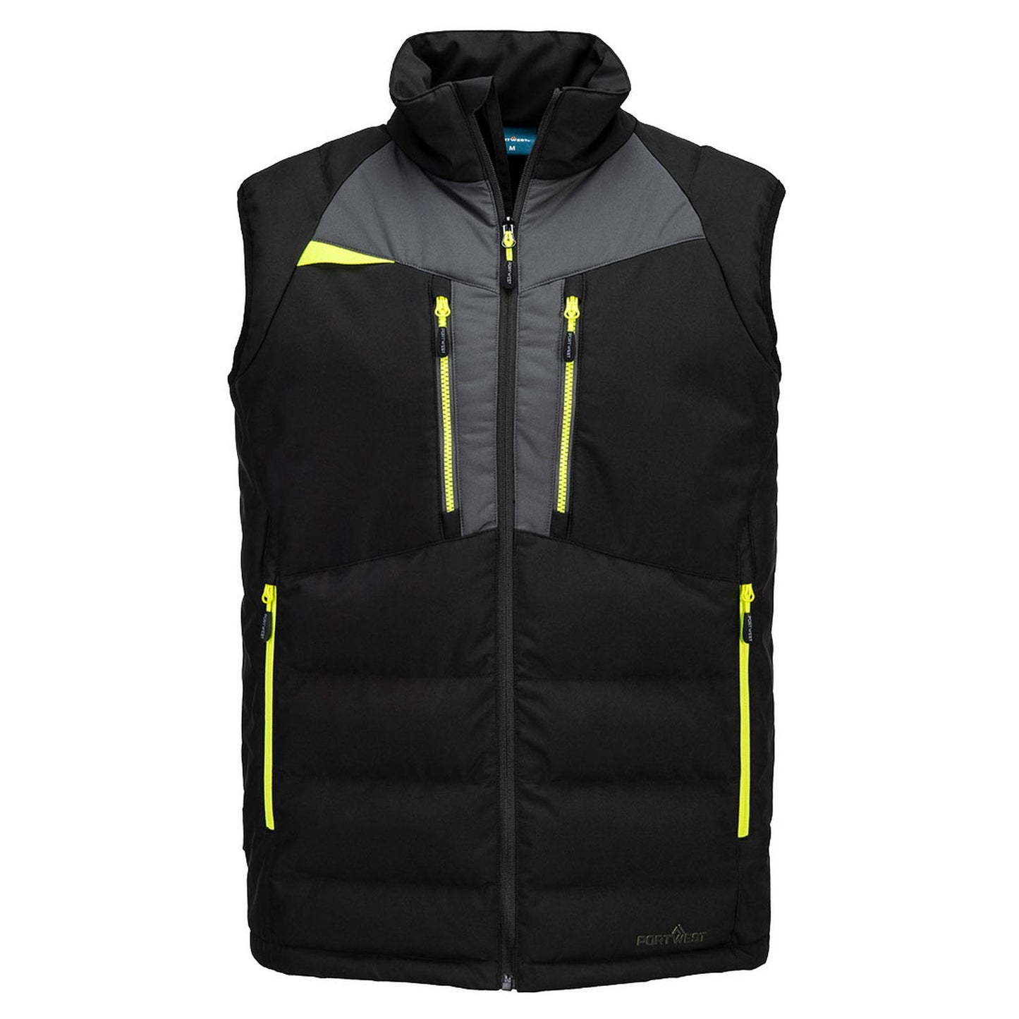 Portwest DX4 Bescherming Tegen Alle Weersomstandigheden Bodywarmer DX432 gevoerd zwart(BK)