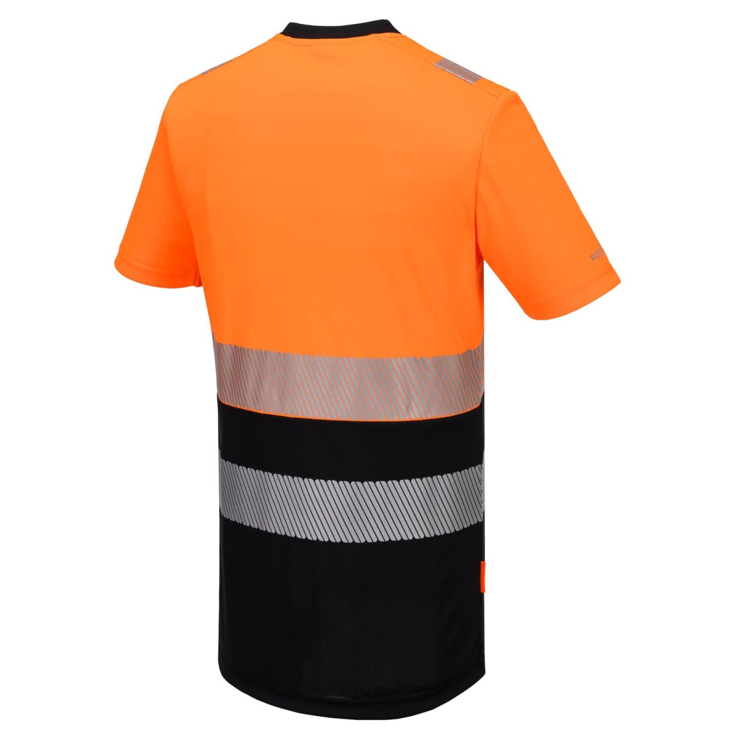 Portwest DX4 Hoge zichtbaarheid T-shirt DX434 Hi-Vis korte mouw klasse 1 oranje-zwart(OB)