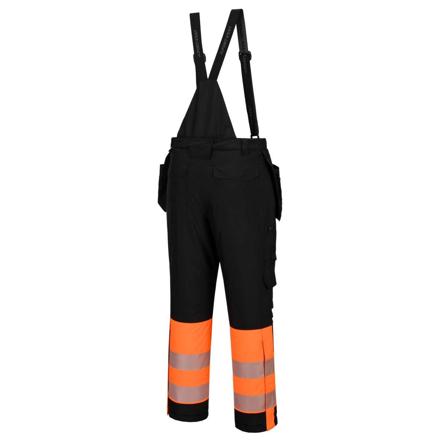 Portwest DX4 Hoge zichtbaarheid Amerikaanse Overall DX437 Hi-Vis Klasse 1 Winter oranje-zwart(OB)