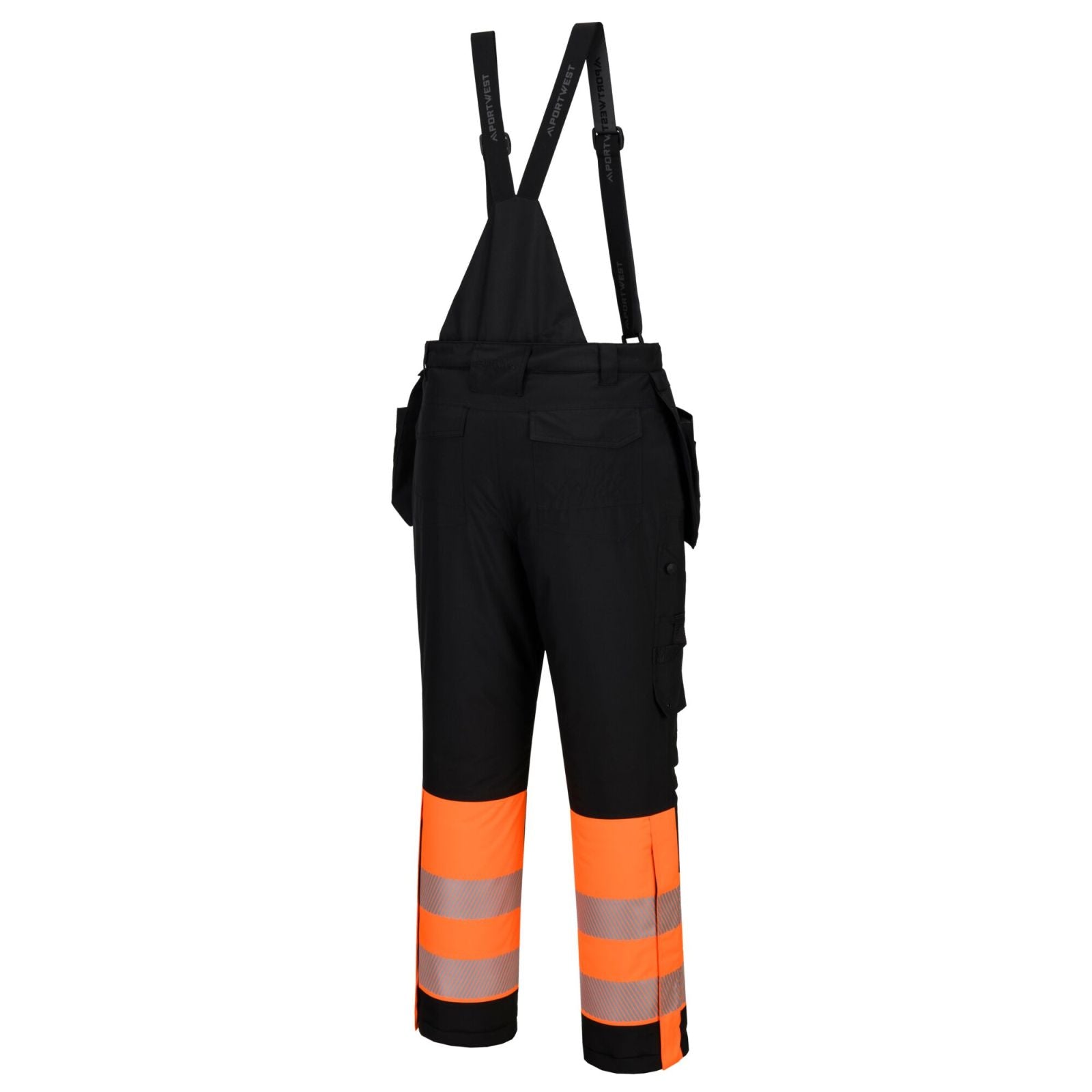 Portwest DX4 Hoge zichtbaarheid Amerikaanse Overall DX437 Hi-Vis Klasse 1 Winter oranje-zwart(OB)