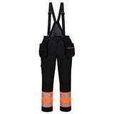 Portwest DX4 Hoge zichtbaarheid Amerikaanse Overall DX437 Hi-Vis Klasse 1 Winter oranje-zwart(OB)