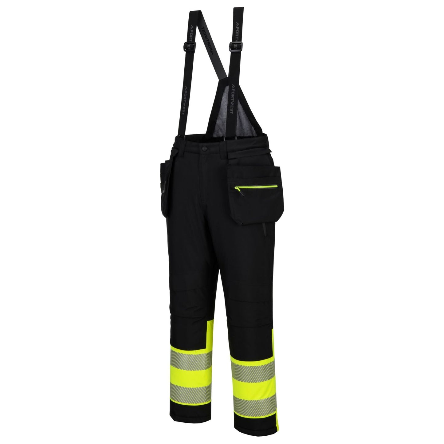 Portwest DX4 Hoge zichtbaarheid Amerikaanse Overall DX437 Hi-Vis Klasse 1 Winter geel-zwart(YB)