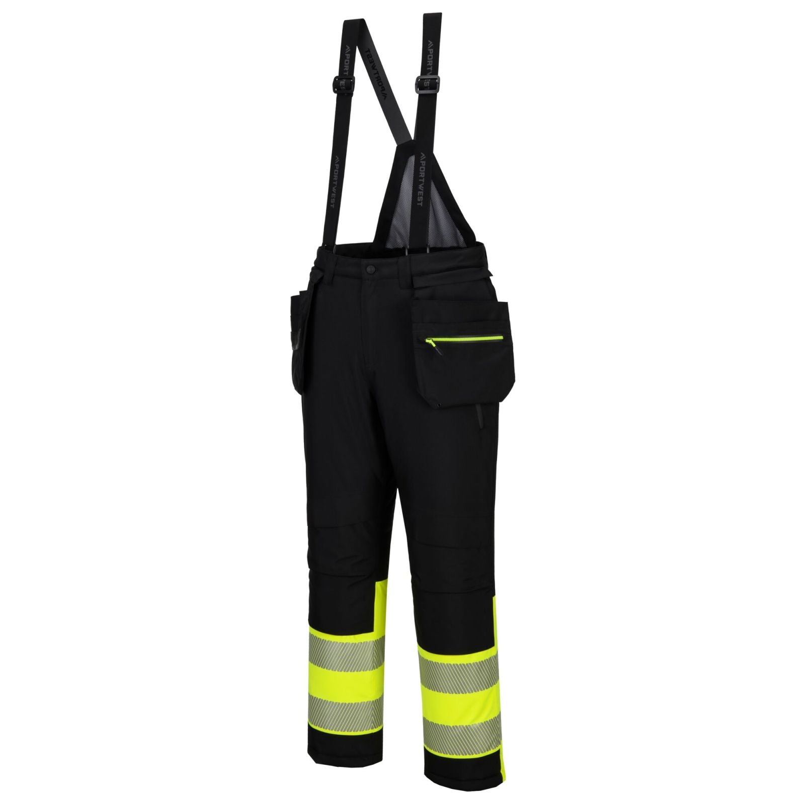 Portwest DX4 Hoge zichtbaarheid Amerikaanse Overall DX437 Hi-Vis Klasse 1 Winter geel-zwart(YB)