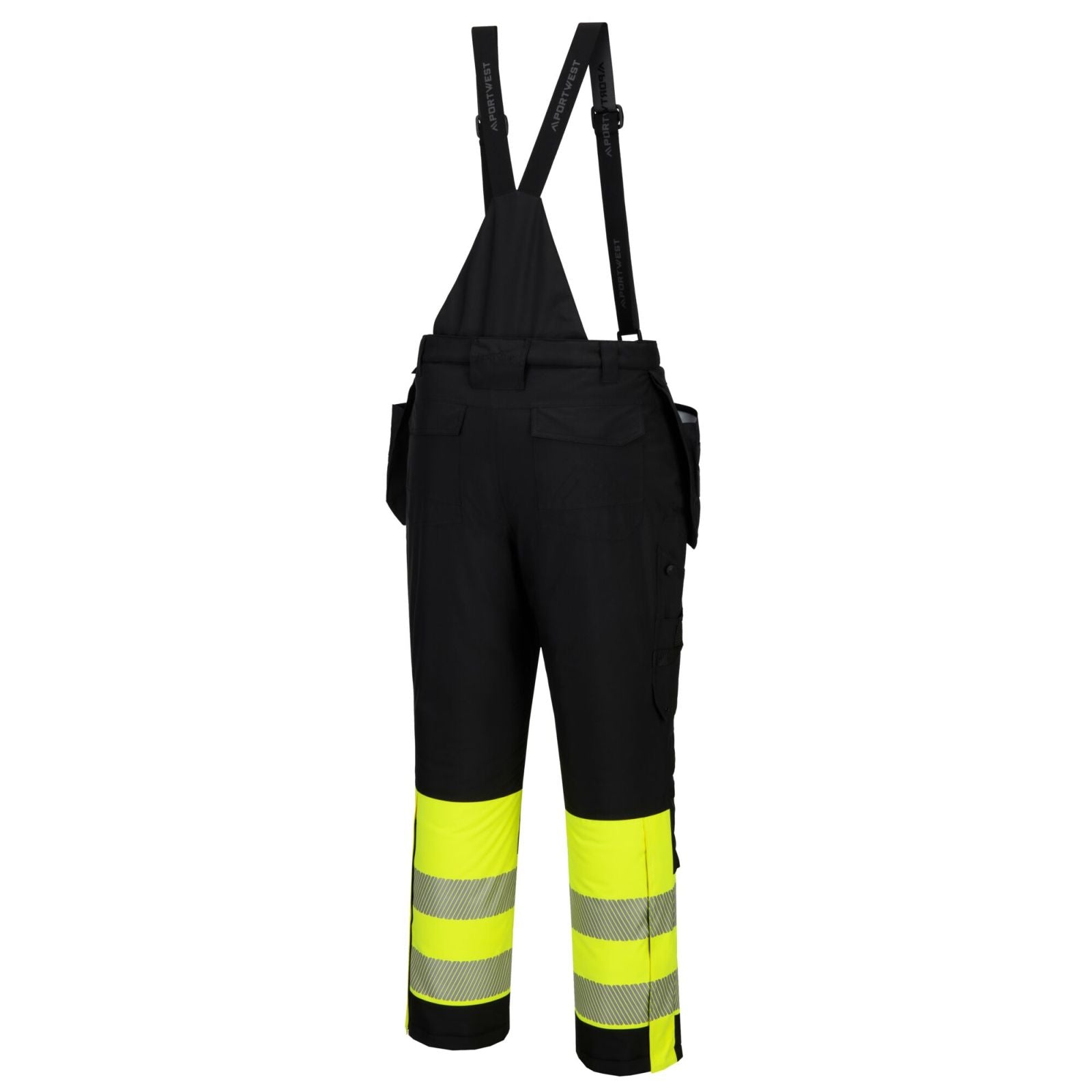 Portwest DX4 Hoge zichtbaarheid Amerikaanse Overall DX437 Hi-Vis Klasse 1 Winter geel-zwart(YB)