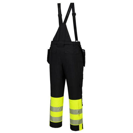 Portwest DX4 Hoge zichtbaarheid Amerikaanse Overall DX437 Hi-Vis Klasse 1 Winter geel-zwart(YB)