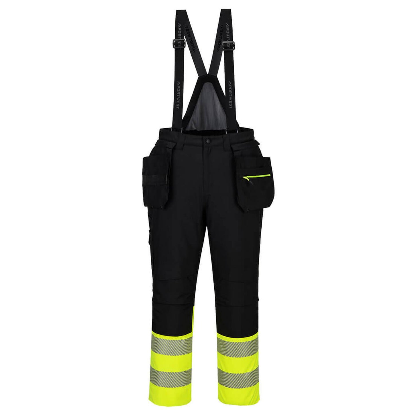 Portwest DX4 Hoge zichtbaarheid Amerikaanse Overall DX437 Hi-Vis Klasse 1 Winter geel-zwart(YB)
