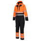 Portwest DX4 Hoge zichtbaarheid Winteroverall DX438 Hi-Vis oranje-zwart(OB)
