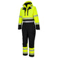 Portwest DX4 Hoge zichtbaarheid Winteroverall DX438 Hi-Vis geel-zwart(YB)