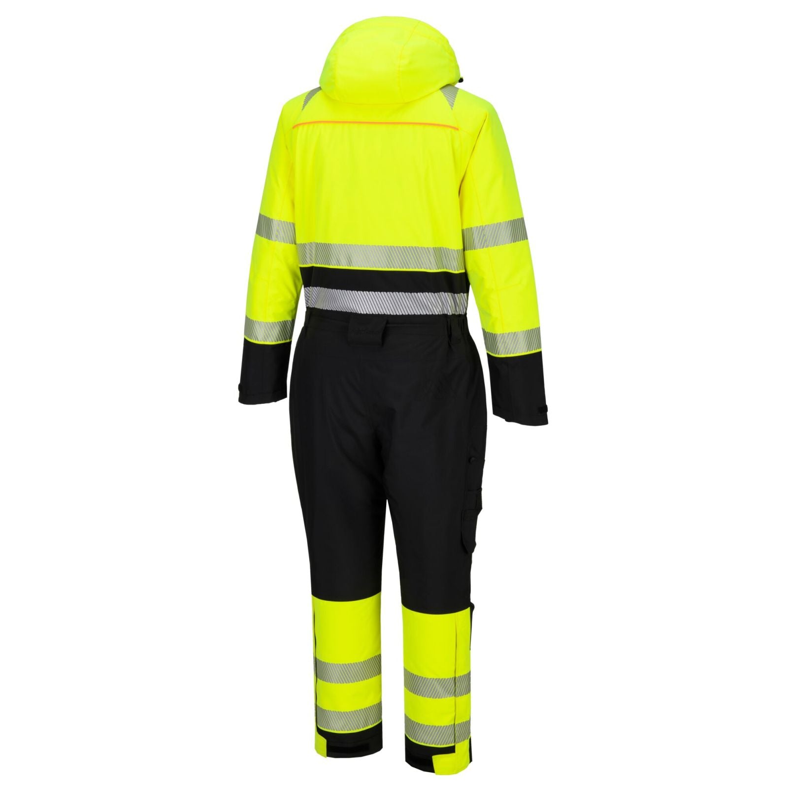 Portwest DX4 Hoge zichtbaarheid Winteroverall DX438 Hi-Vis geel-zwart(YB)