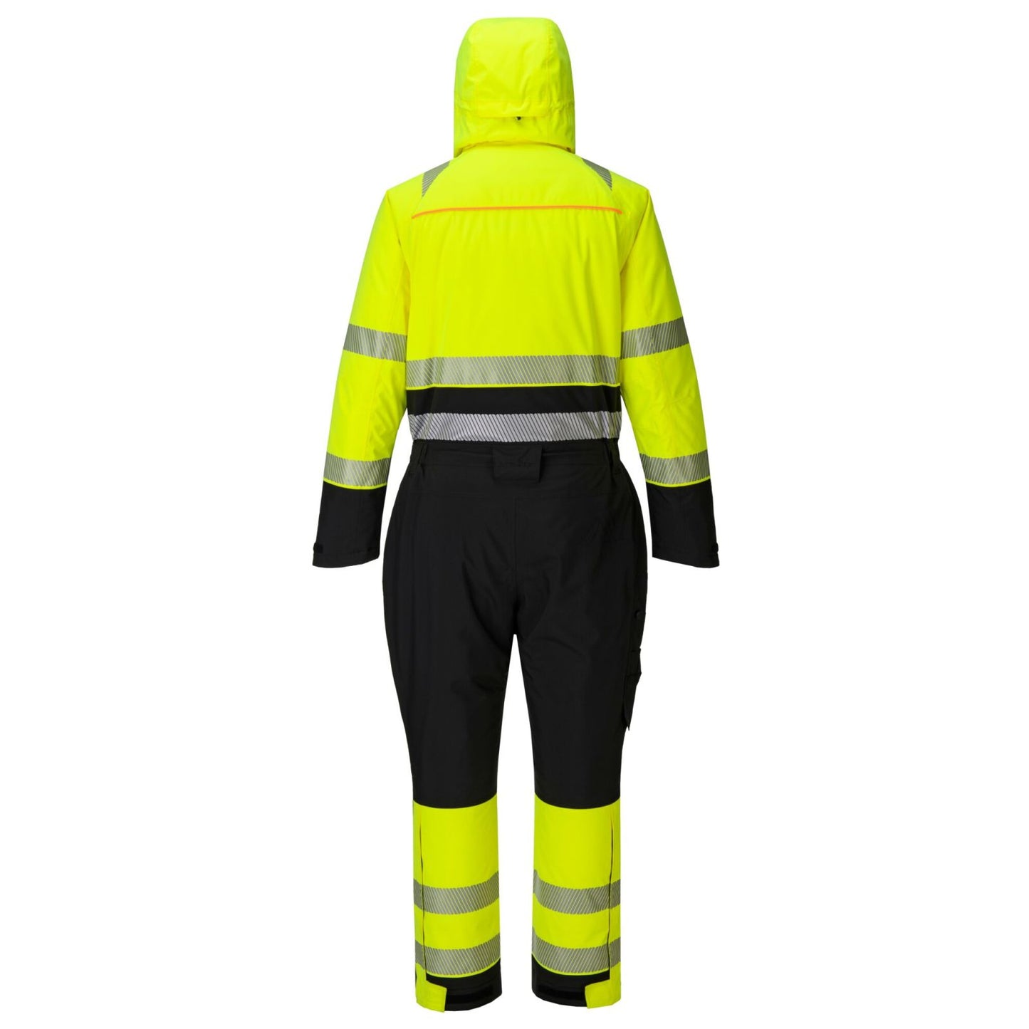 Portwest DX4 Hoge zichtbaarheid Winteroverall DX438 Hi-Vis geel-zwart(YB)