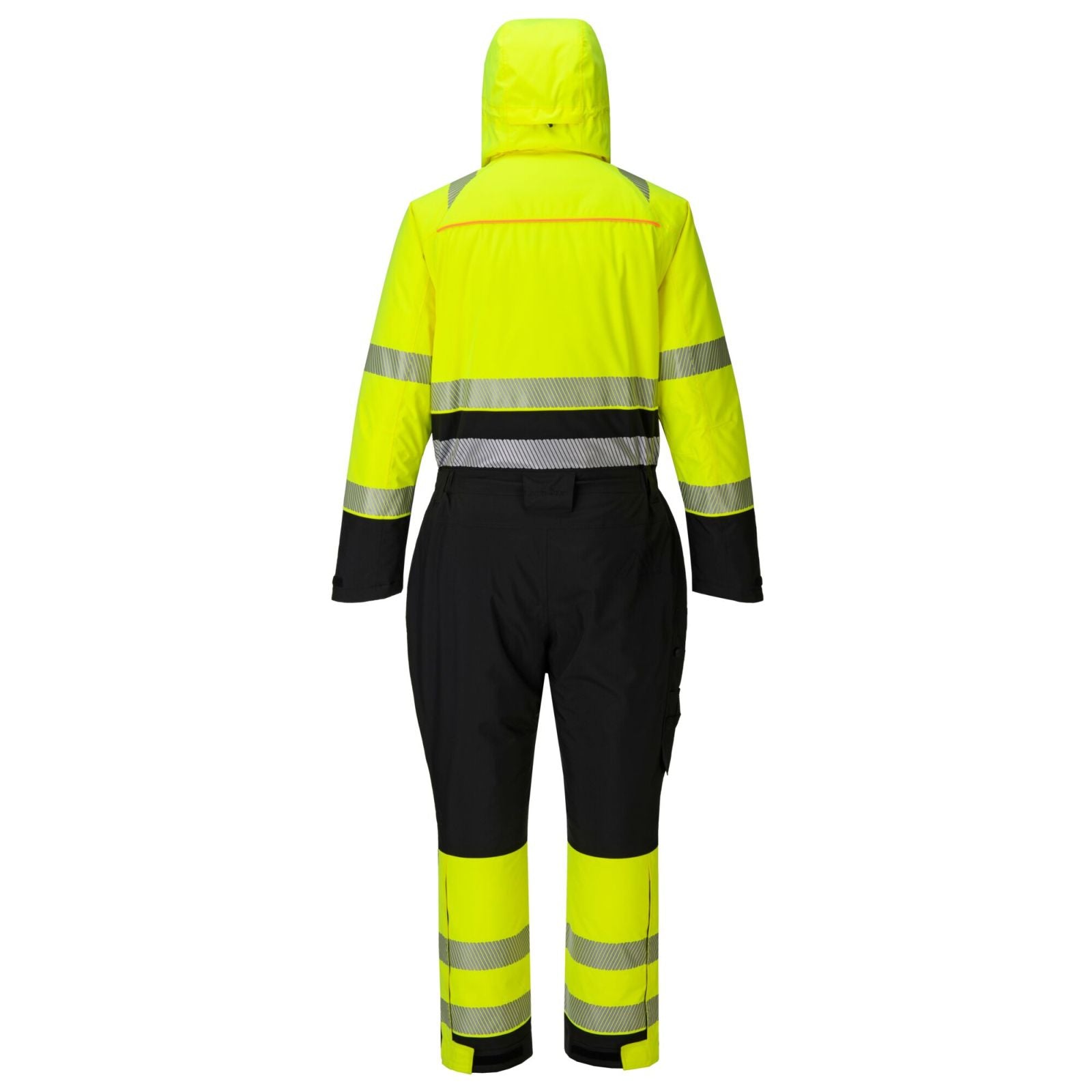 Portwest DX4 Hoge zichtbaarheid Winteroverall DX438 Hi-Vis geel-zwart(YB)