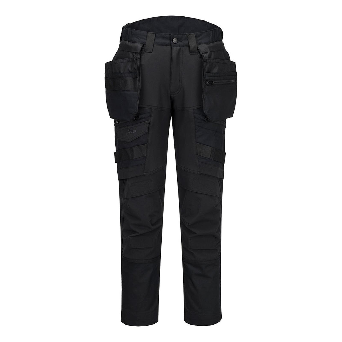 Portwest DX4 Werkkleding Broek DX440 afneembare holsterzakken Volledig zwart(AB)