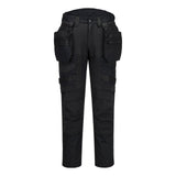Portwest DX4 Werkkleding Broek DX440 afneembare holsterzakken Volledig zwart(AB)
