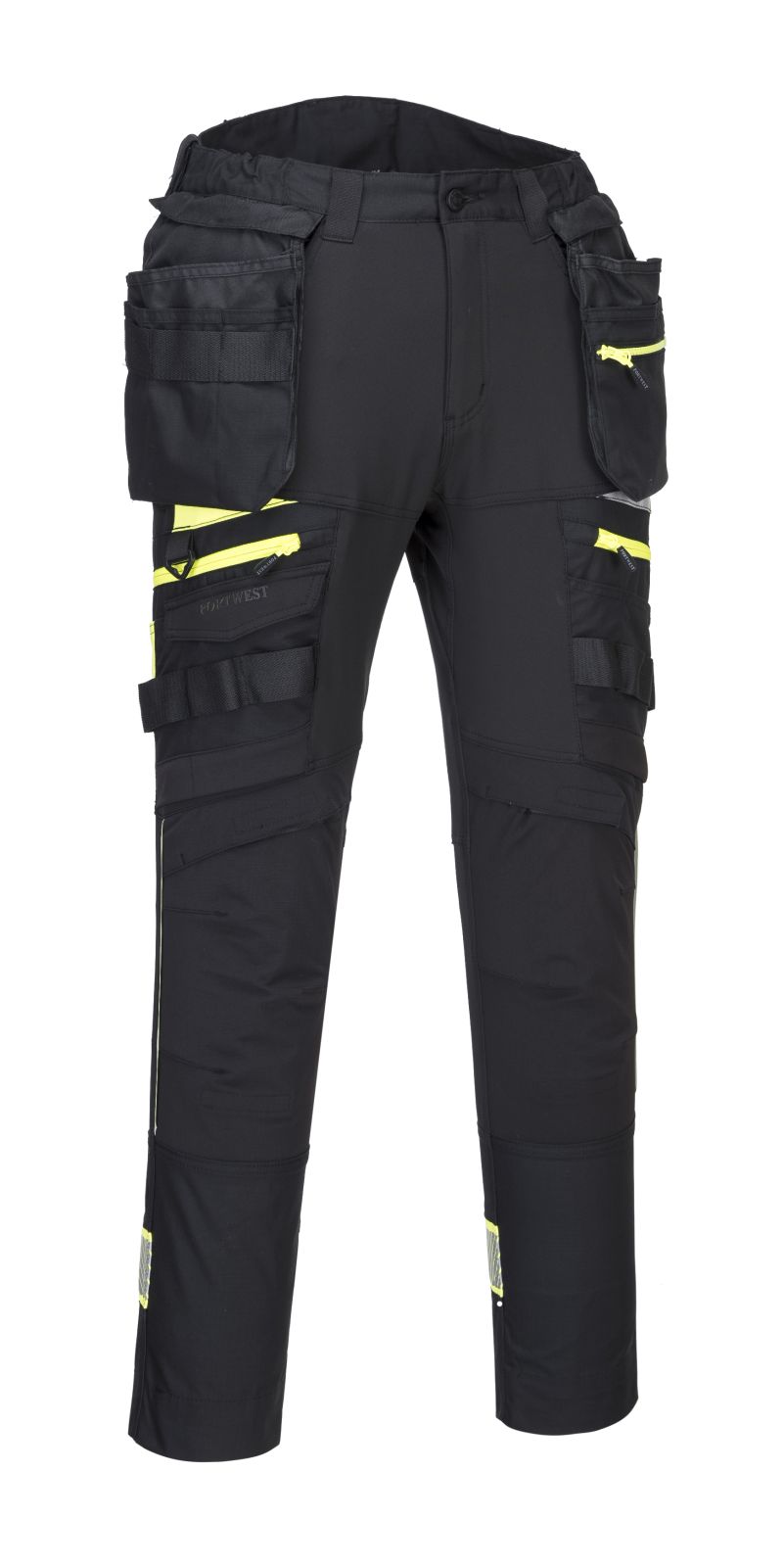 Portwest Broeken DX440 Met stretchdelen black(BK)