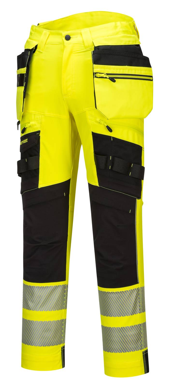 Portwest DX4-Hi-Vis broek DX442 geel-zwart(YB)