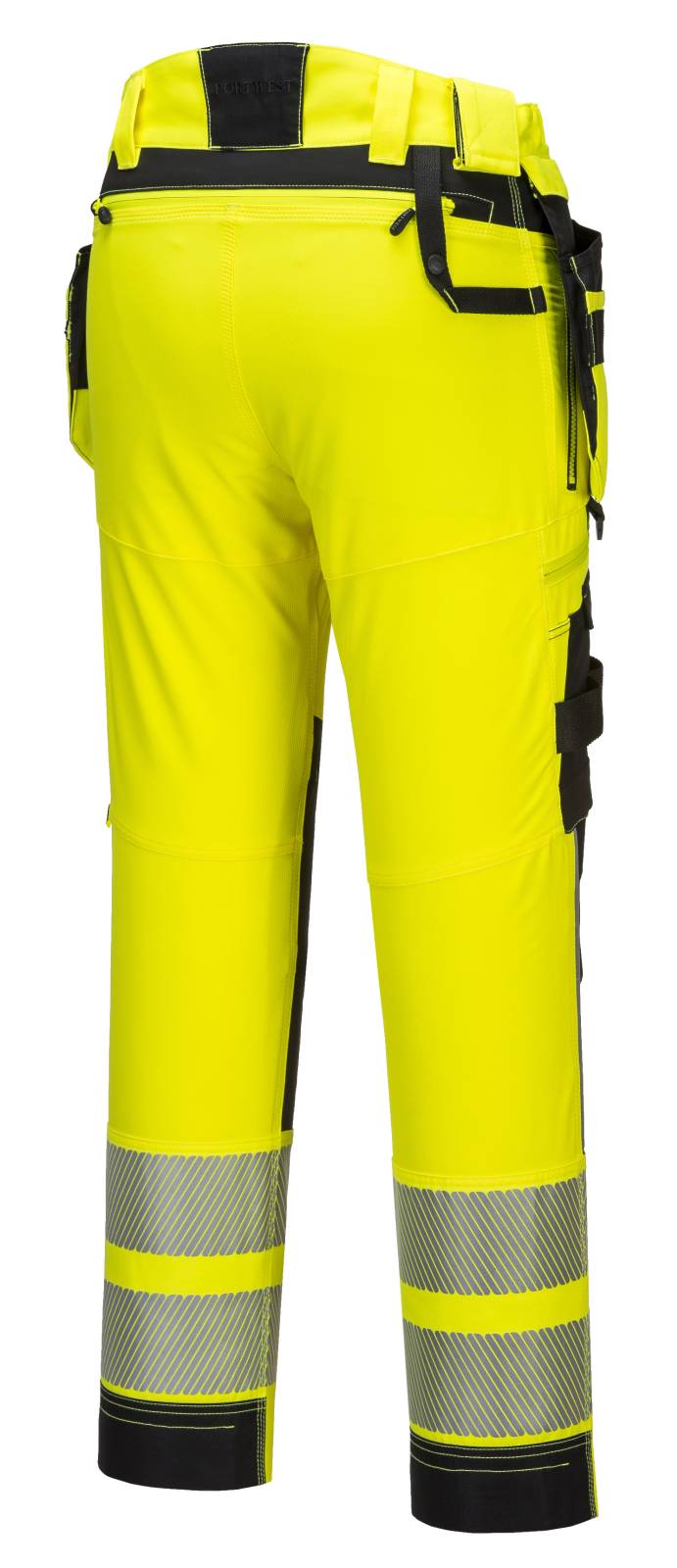Portwest DX4-Hi-Vis broek DX442 geel-zwart(YB)