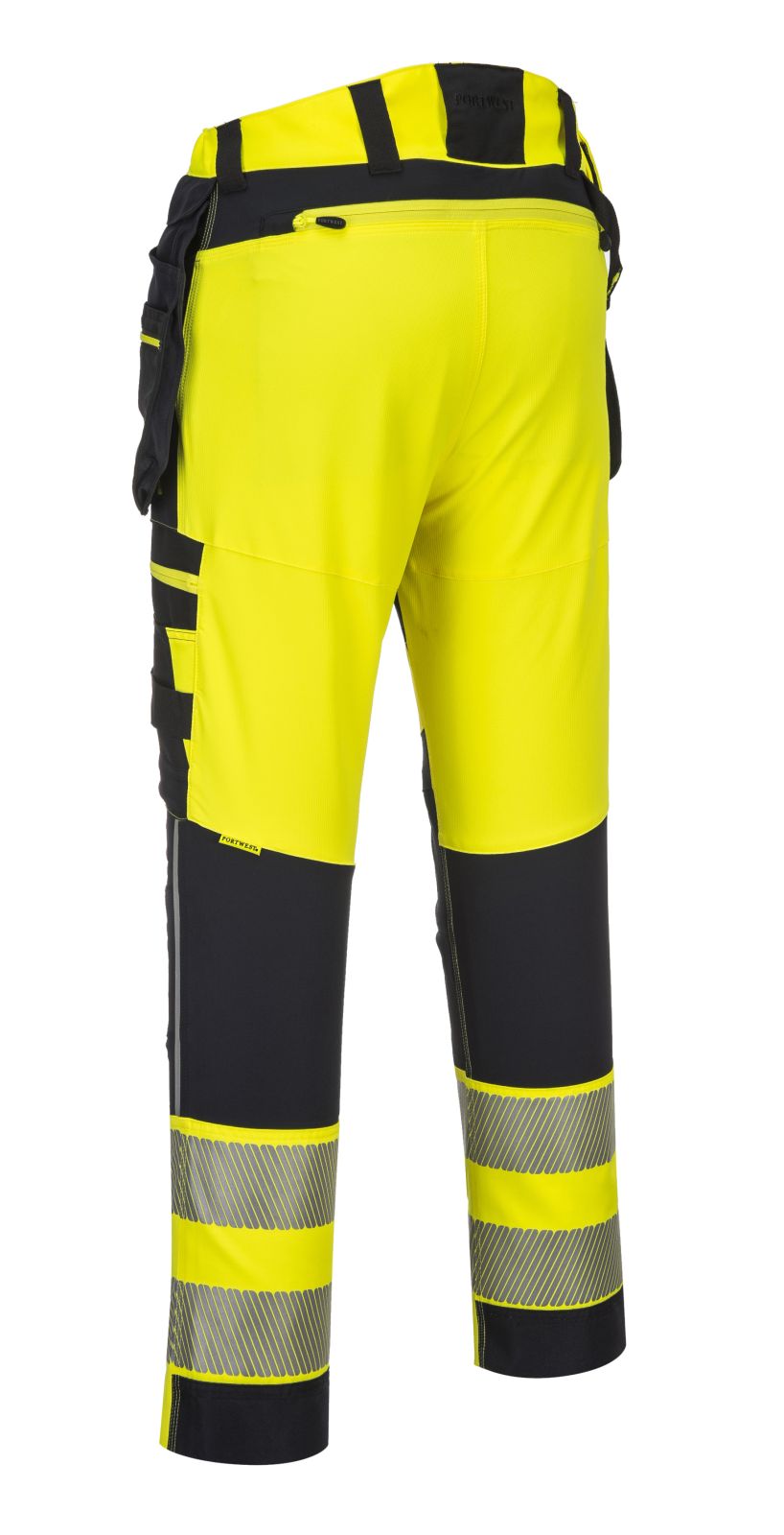 Portwest DX4-Hi-Vis broek DX442 geel-zwart(YB)
