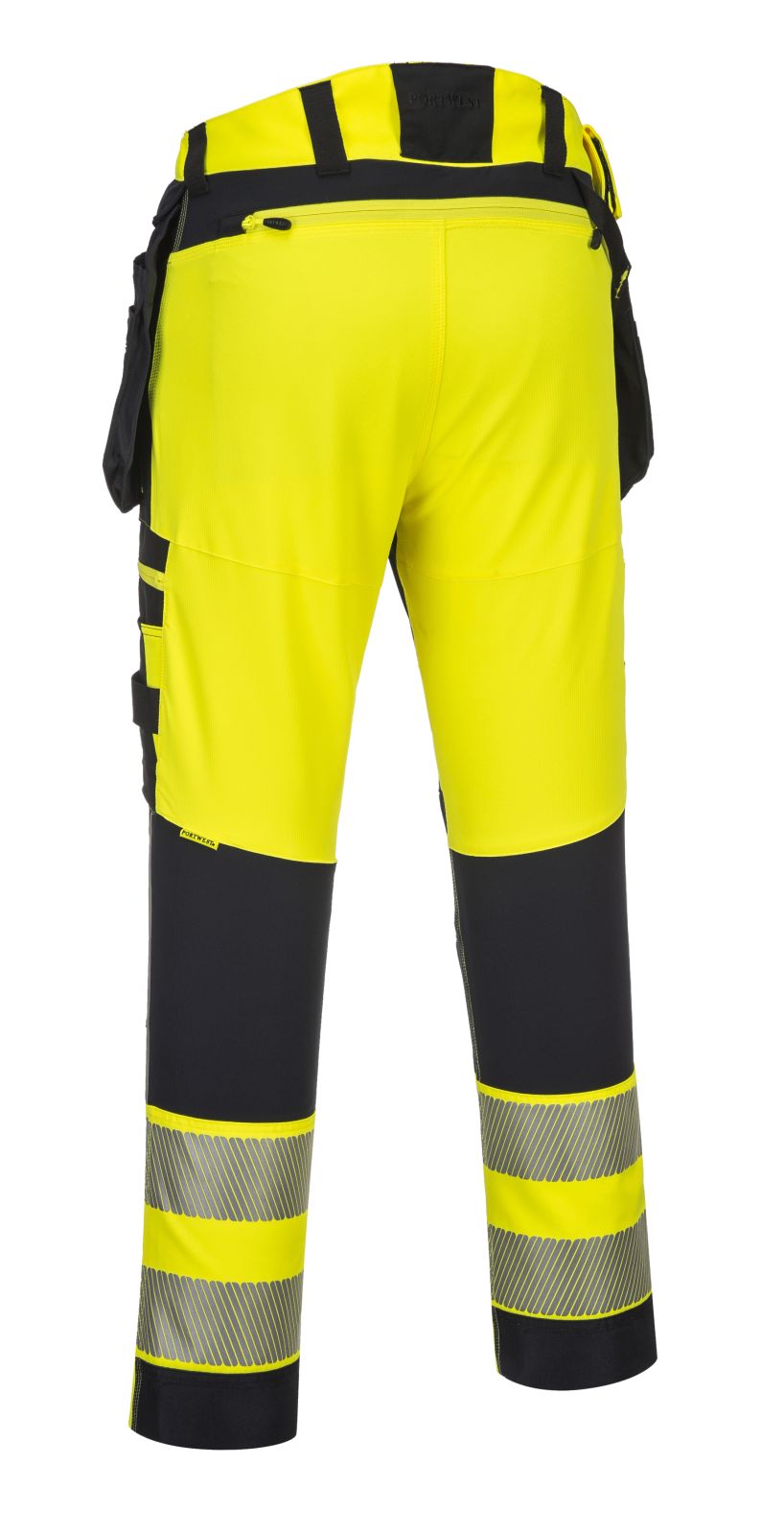 Portwest DX4-Hi-Vis broek DX442 geel-zwart(YB)