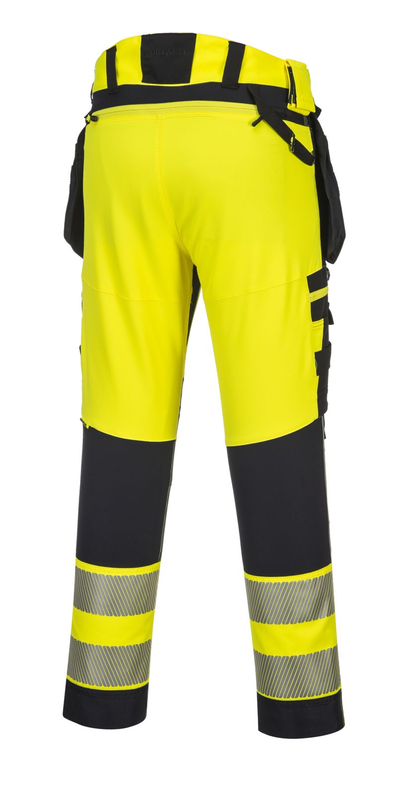 Portwest DX4-Hi-Vis broek DX442 geel-zwart(YB)