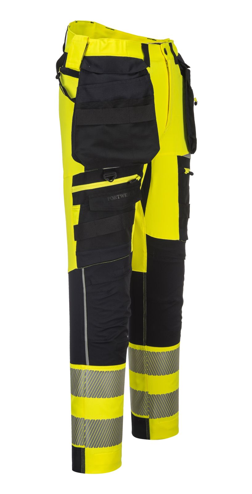 Portwest DX4-Hi-Vis broek DX442 geel-zwart(YB)
