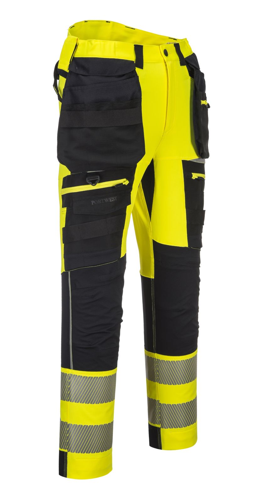 Portwest DX4-Hi-Vis broek DX442 geel-zwart(YB)
