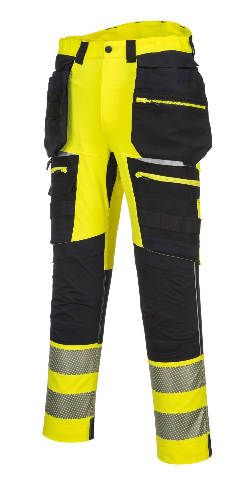 Portwest DX4-Hi-Vis broek DX442 geel-zwart(YB)