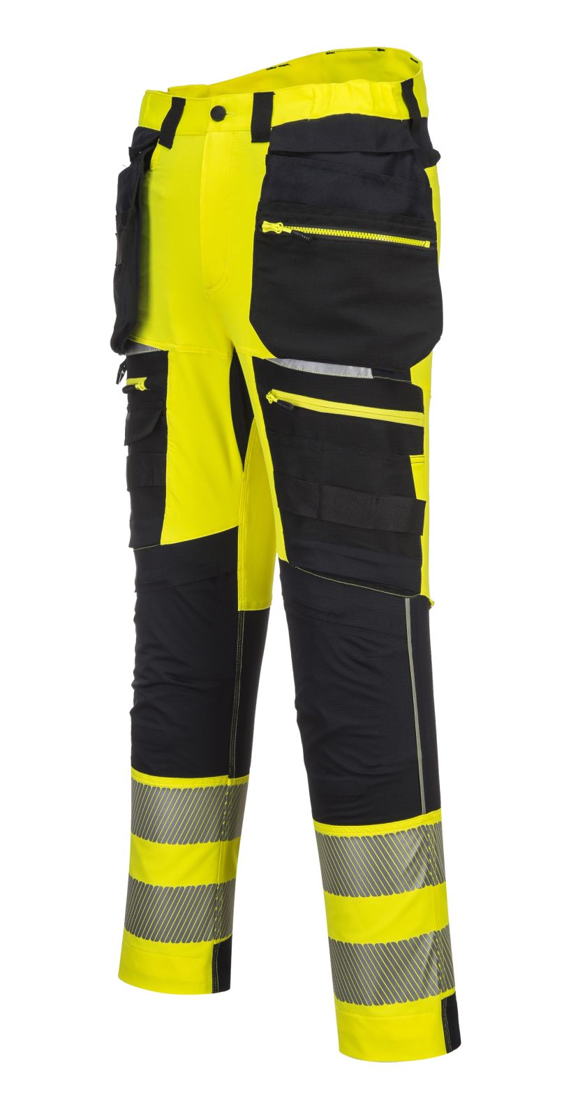 Portwest DX4-Hi-Vis broek DX442 geel-zwart(YB)