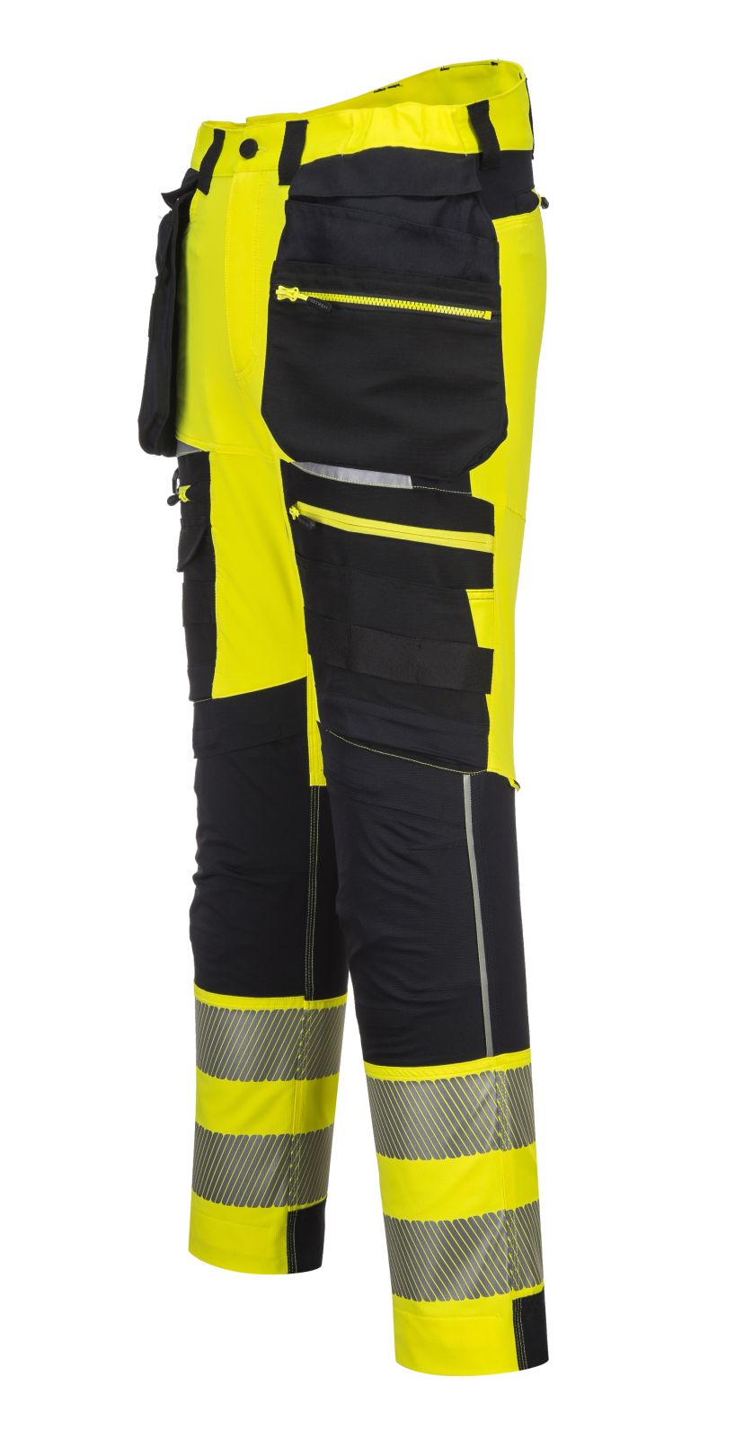 Portwest DX4-Hi-Vis broek DX442 geel-zwart(YB)