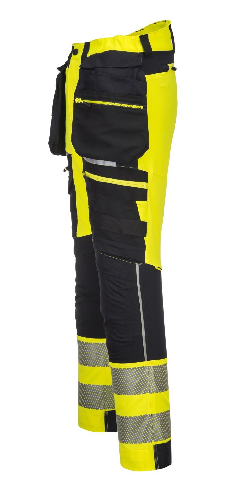 Portwest DX4-Hi-Vis broek DX442 geel-zwart(YB)